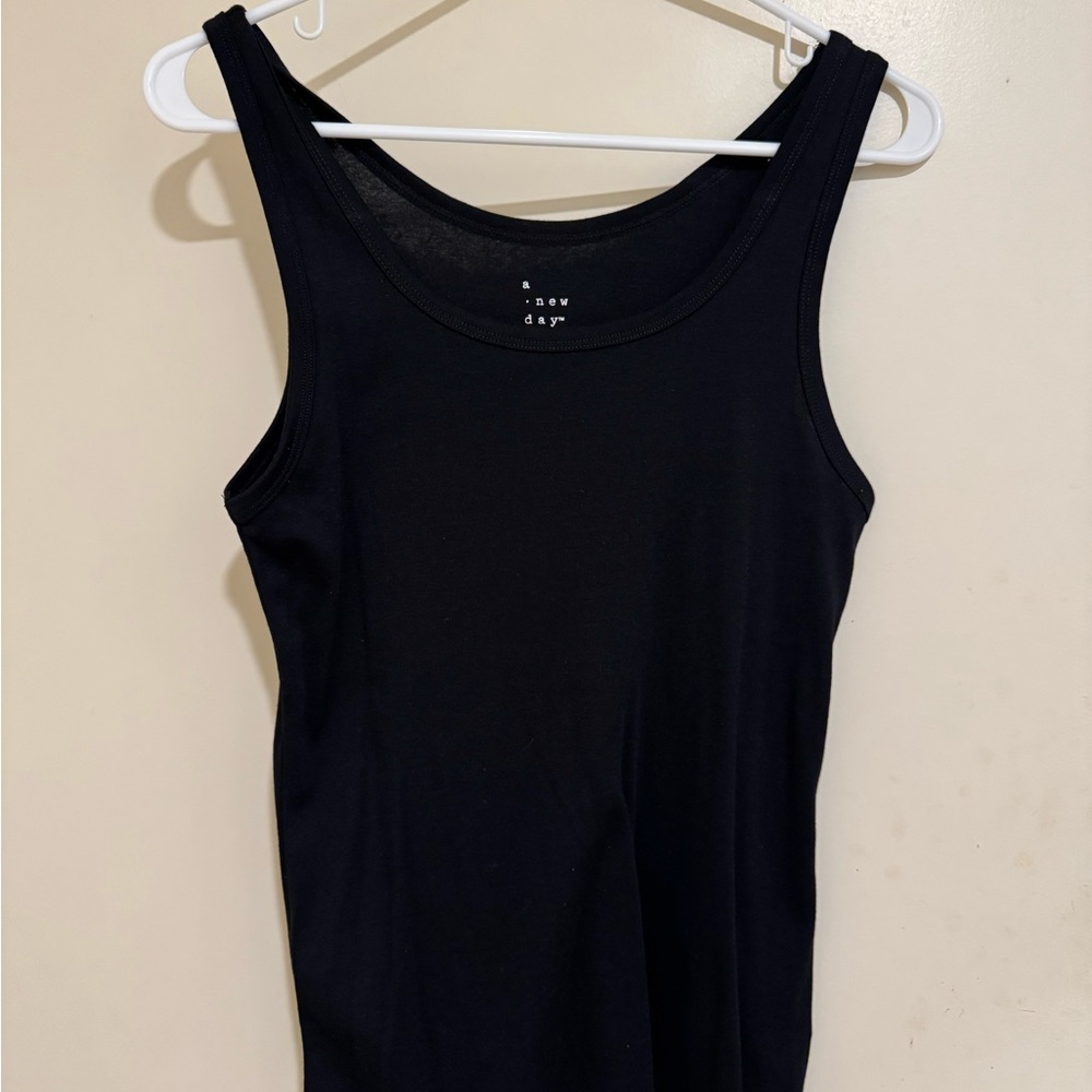 A New Day Classic Black Tank Top